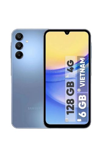 تصویر  گوشی موبایل سامسونگ مدل Galaxy A15 دو سیم کارت ظرفیت 128 گیگابایت و رم 6 گیگابایت